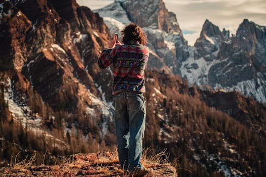 Explore the breathtaking mountain views in Trentino, Italy, captured by an adventurer.